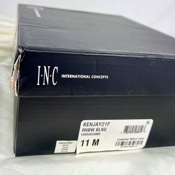 🔥 NEW Inc Rhinestone Pump Sandal Rainbow Colorful Shoe Size 11 - Picture 10 of 10